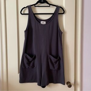Madewell Dark Gray Romper